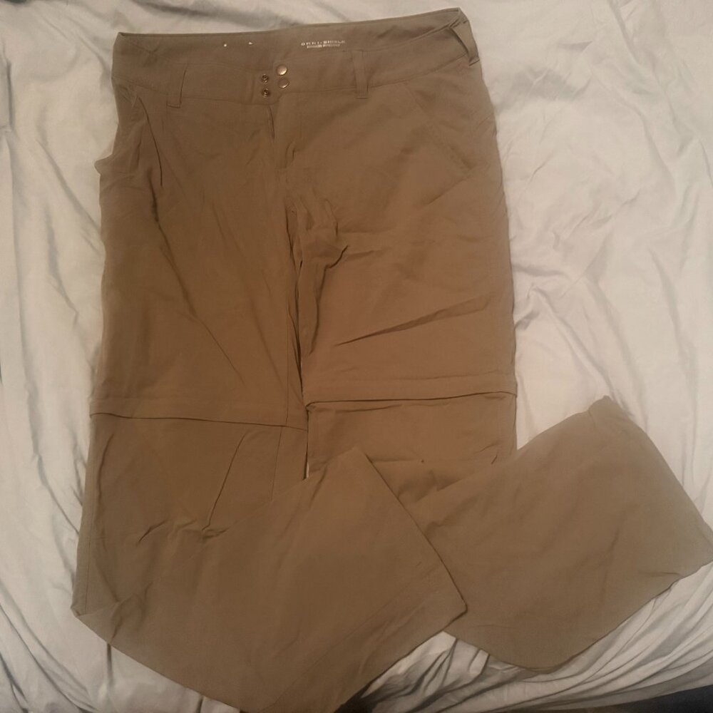 Columbia Omni-Shield Convertible Hiking Pants – Women’s Size 12 – Like New